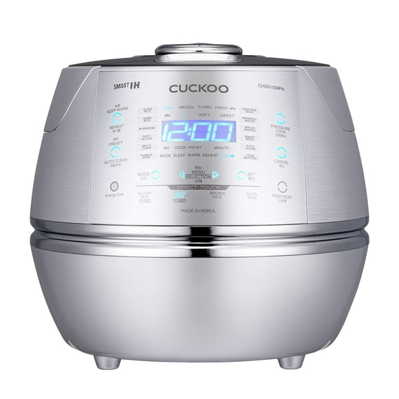 Arrocera CUCKOO CRP-CHSS1009FN de 10 tazas con IH, color plata