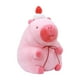 thumbnail image 1 of Carpincho Rosa De Peluche, Preciosa Decoración Del Coche Para Adultos, Niños Y Niñas, Top Para Bebé Con Pastel, 40 Cm, 1 of 3