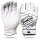 thumbnail image 1 of Guantes de bateo Franklin Sports Powerstrap, color blanco cromado, 1 of 6