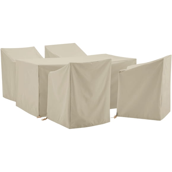Juego de Fundas para Muebles de Patio Crosley Furniture 5 Piezas Impermeables