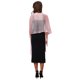 thumbnail image 2 of INSPIRE CHIC Chal de Mujer Brillante Metálico con Hebilla Elegante Flecos para Boda y Fiesta 74.8x17.7"(LxW) Rosa Claro(Plata), 2 of 6
