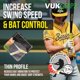 thumbnail image 5 of Cinta de agarre para bate de béisbol VukGripz Savannah Bananas amarilla, 5 of 8
