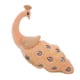 thumbnail image 1 of Simulación De Almohada De Pavo Real Cojín De Piso Cojín Decoración Para El Hogar Relleno Firme Marrón Claro, 1 of 5