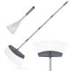 thumbnail image 1 of Juego de rastrillos para paja Altdoff Yard, ajustable con rastrillo de mano, 45 a 160 cm, 1 of 8