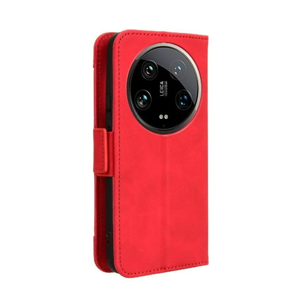 Funda Tipo Billetera FOXDOCK para Xiaomi 14 Ultra – Tapa Flip con Tarjetero