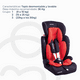 thumbnail image 5 of Silla de Auto Butaca Suzuka Rojo, 5 of 10