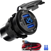 Cargador Usb Hcgzhen De 12 V Actualizado Con 4 Puertos Para Vehículos