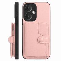 Foxdock Funda Para Xiaomi Redmi 13R Con Bloqueo Rfid - Diseño Elegante Con Cierre De Botón