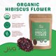 thumbnail image 3 of Flores de hibisco orgánicas Jiva Organics, 0,9 kg, cortadas y tamizadas, 3 of 9