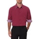 thumbnail image 5 of Camisa de Vestir para Hombre Casual de Negocios de Manga Larga con Botones XL Burdeos, 5 of 6