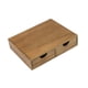 thumbnail image 5 of Organizador De Almacenamiento De Té De Soporte Para La Vaina Del Café De Madera Con Cajón Para Barra De Cocina, 5 of 5