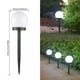 thumbnail image 1 of Pack X3 Foco Estaca Led Solar Lamparas Globo Jardín Exterior - Blanco, 1 of 3