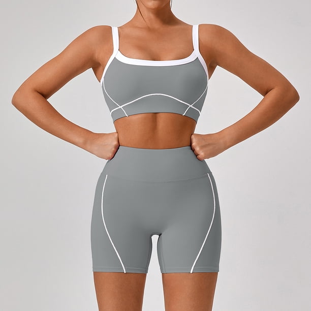 Conjunto Mujer Top y Short Silueta Activa Premium