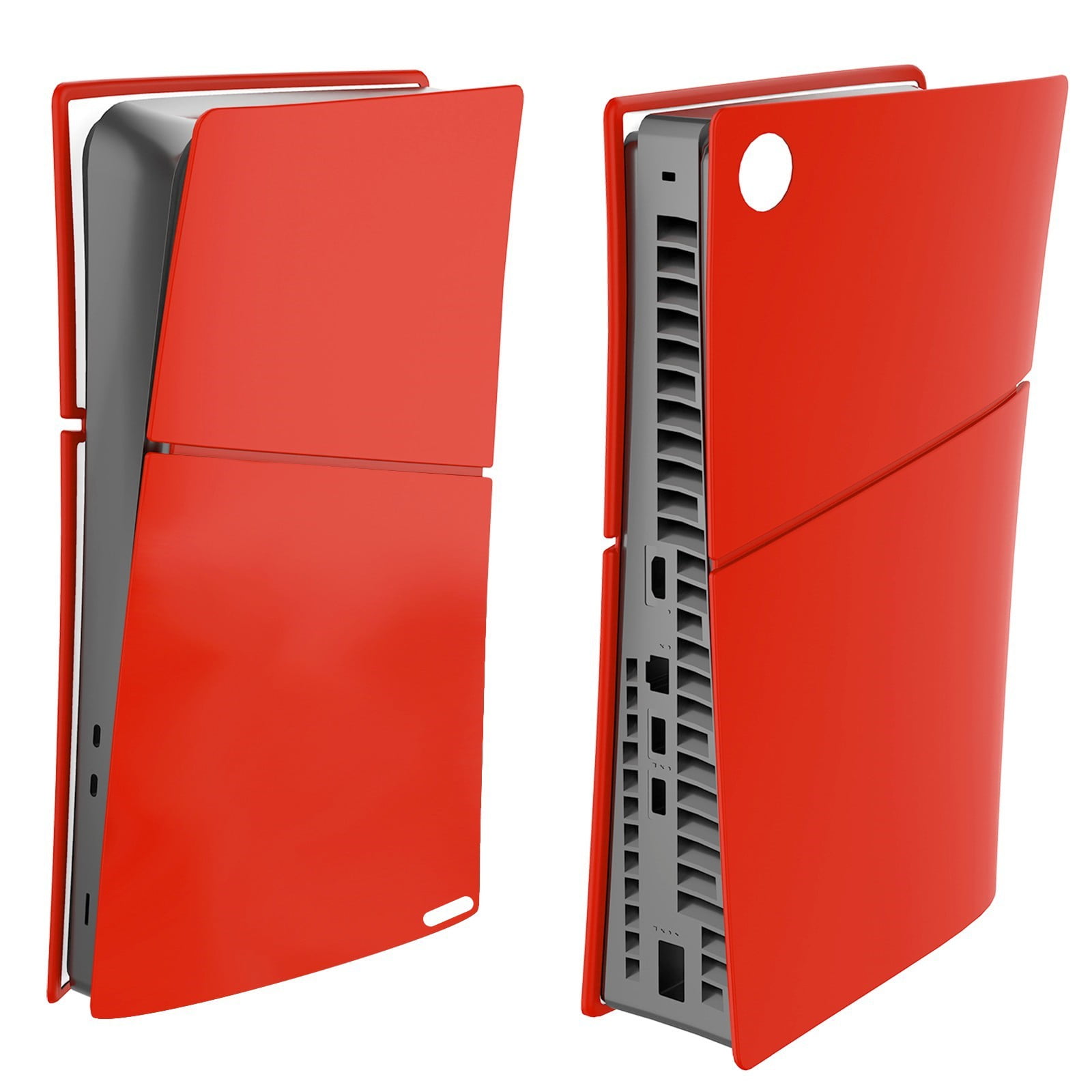 Genérico - Funda De Silicona Para Ps5 Slim Edición Disco Y Digital, Funda Protectora Antideslizante Y A Prueba De Arañazos Y Polvo Para Cubiertas De Ps5-slim Accesorios