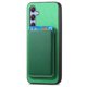 thumbnail image 5 of Funda de Cuero Magnética con Tarjetero para Samsung Galaxy A54 Cubierta Delgada Verde, 5 of 5