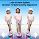 thumbnail image 3 of Patinete infantil ZIFFY JOVA ZIFFY con ruedas con iluminación LED, color morado, 3 of 8