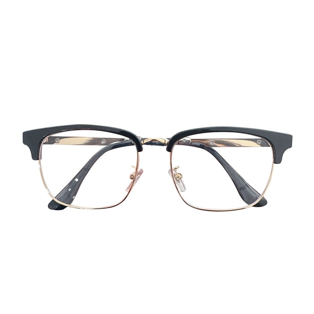Gafas bloqueadoras de luz azul, gafas de moda de doble haz, montura de gafas anti-luz azul
