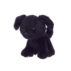 Peluche Build A Bear Mini Cachorro Negro