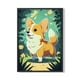 thumbnail image 1 of Cuadro Poster Enmarcado Perro Corgi Decorativo, 1 of 1