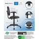 thumbnail image 3 of Silla de trabajo Boss Office Products B9091-CS Dimond negra, 3 of 8