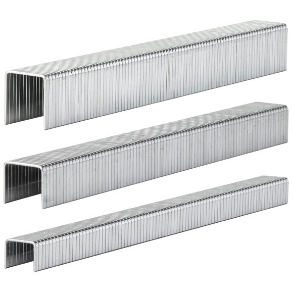 Grapas SITLDY T50 1300 unidades, 3 tamaños, galvanizadas