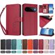 thumbnail image 4 of Funda Cartera Trébol para Google Pixel 11 Pro con Ranuras Tarjetas y Carga Inalámbrica Rojo, 4 of 6