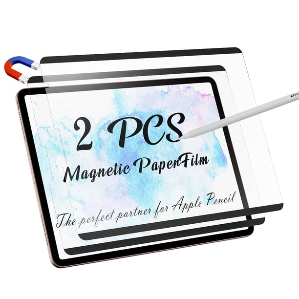 Protector de pantalla Peslv Magnetic Paperfilm para iPad de 9ª y 7ª generación, iPad Air 3 y iPad Pro de 10,5 pulgadas