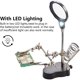 thumbnail image 2 of Lupa Helping Hands LXIANGN 3.5X 12X LED para soldar, 2 of 2