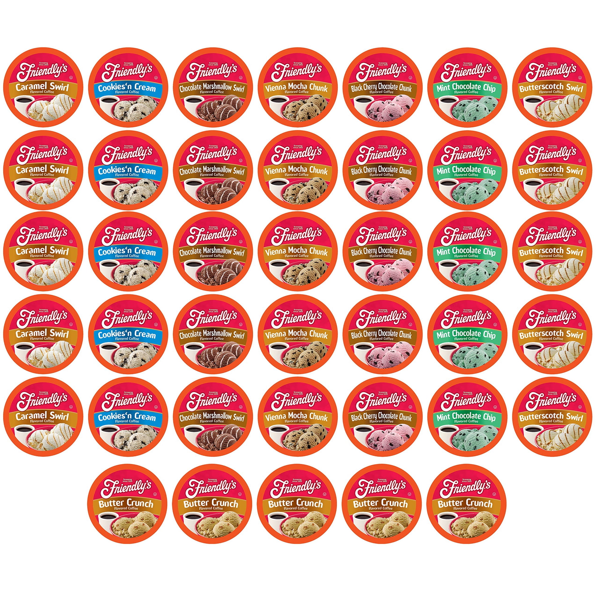 Coffee Pods Friendly's Con Sabor A Helado, 40 Unidades