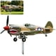 thumbnail image 1 of Giroscopio viento metal cinético avión guerra boca tiburón veleta jardín césped, 1 of 7