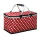 thumbnail image 1 of Bolso Termico Plegable Puntos Rojos Cooler Canasta Picnic, 1 of 6