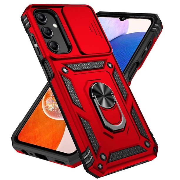 Estuche GANGXUN para Samsung Galaxy A15, soporte giratorio 360°, estilo mecánico y magnético
