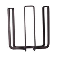 Bothyi - Vajilla Tazones Soporte Bandeja Almacenamiento Para Vajilla Gabinete Cocina Accesorio Negro