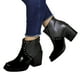 thumbnail image 3 of Botin Mujer Taco Alto Escamas 69 Yassne Negro, 3 of 5