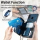 thumbnail image 4 of Funda Tipo Cartera con Correa Cruzada para Samsung Galaxy A30/A20 Protección Contra Golpes Azul, 4 of 5