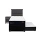 thumbnail image 1 of Diván Premium Black 1.5 Plaza Base Normal, 1 of 9