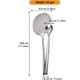 thumbnail image 3 of 1pc Stainless Steel Tongs, Multifunctional Metal Tongs, Easy To Clean Cooking Tongs Stainless Steel, Frying Tools Extrude Excess Grease From Food, 11in (About 27.9cm), 3 of 4