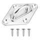 thumbnail image 2 of Placa de ojo de acero inoxidable en forma de diamante placa ocular cubierta de barco hardware bisagra 79mm, 2 of 5