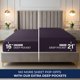 thumbnail image 3 of Sábana bajera Utopia Bedding Queen extra profunda con bolsillo de 21 pulgadas, color morado, 3 of 9