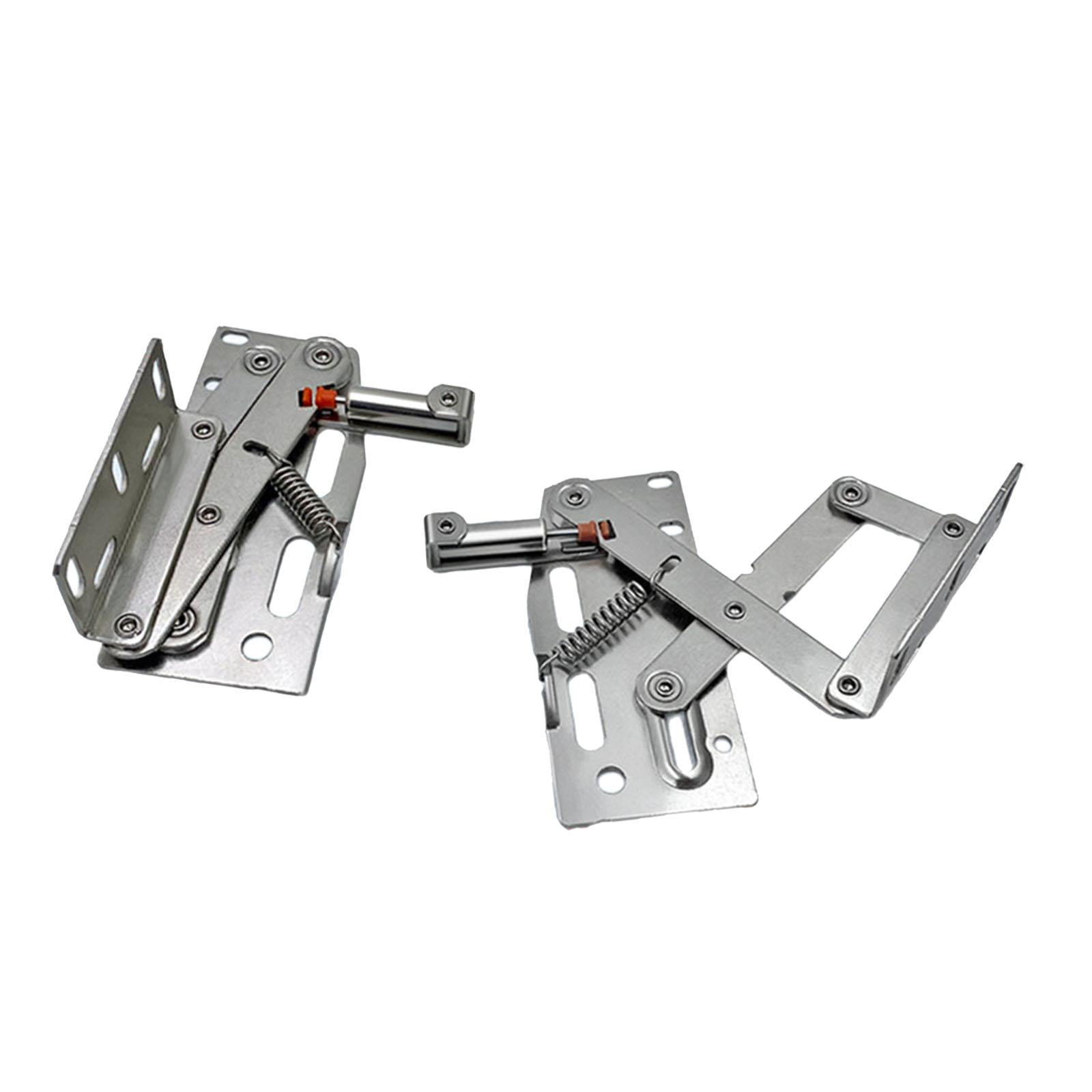 Bothyi - Bisagras De Bandeja Con Punta, Tijeras Compactas, Bisagra De Amortiguación Para Armarios Y Estanterías, 2 Uds.