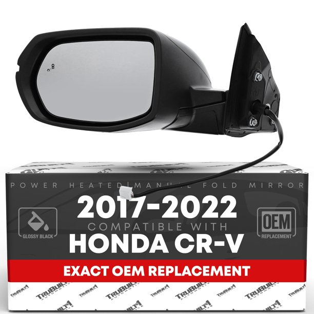Espejo lateral del conductor T1A para Honda CR-V 2017‑2022, calefacción, ajuste eléctrico y plegado