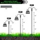 thumbnail image 4 of Gancho de pastor doble ajustable FEED GARDEN para exteriores, 4 of 8