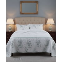 Imac Hogar - Cobertor Colcha Quilt Sherpa Otoño Invierno 2 Plazas