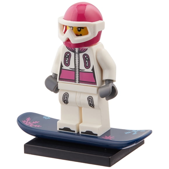 Minifigure LEGO Minifigures Series 3, snowboarder femenina