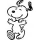 thumbnail image 1 of Sticker Snoopy Happy Johnnie Jones Fútbol Auto Camioneta, 1 of 3