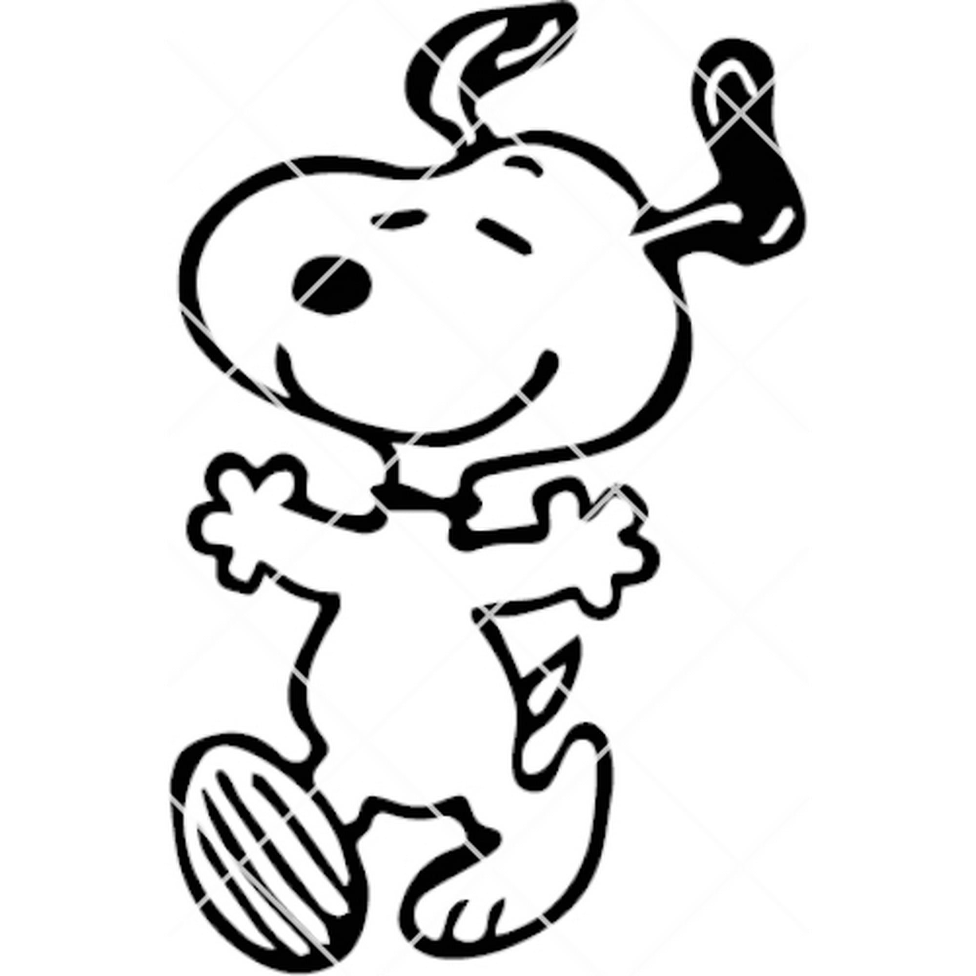 Rienda Libre - Sticker Snoopy Happy Johnnie Jones Fútbol Auto Camioneta