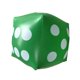 thumbnail image 4 of Dados Inflables Gigantes Para Juegos, Accesorios Para Juegos Amplios, Recuerdos De Fiesta, Fiesta En La Piscina, Verde, 4 of 5