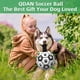 thumbnail image 3 of Balón de fútbol QDAN Dog Toy con correas para perros grandes de 23 cm, 3 of 3