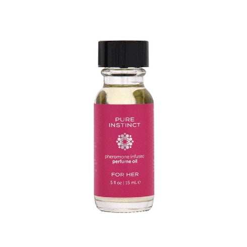 Aceite Perfumado con Feromona Pure Instinct Para Ella 15 ML.