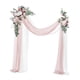 thumbnail image 5 of 2 Piezas Boda Arch Flores Colgantes Decoración De La Decoración Del Letrero De Bienvenida, 5 of 5